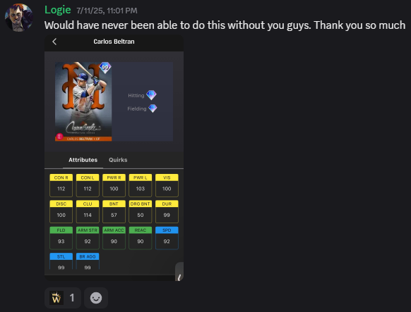 Logie's success story - Would have never been able to do this without you 